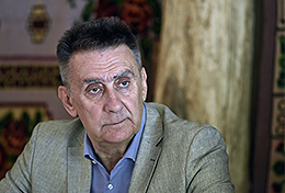 Dušan Mijić, jedan od osnivača Salona i organizator skupa