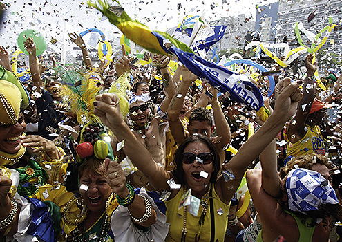 RADOST BUDUĆIH DOMAĆINA: Slavlje na ulicama Brazila
