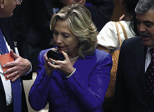 SPREMANJE ZA POSETU: Hilari Klinton, državna sekretarka SAD / foto: reuters