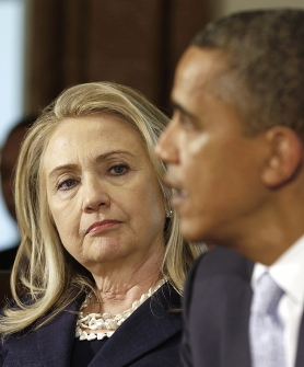 KO ĆE DA VODI AMERIČKU DIPLOMATIJU: Hilari Klinton i Barak Obama<br><br>foto: reuters