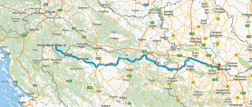 klikni za uvećanje »PUT SPASENJA«: Izbeglička ruta...