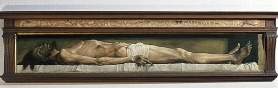 HANS HOLBAJN MLAĐI: <i>Telo mrtvog Hrista u grobu</i>, 1521.